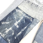 【denimPT24】再構築 デニムリメイクパンツ REMAKE DENIM PANTS