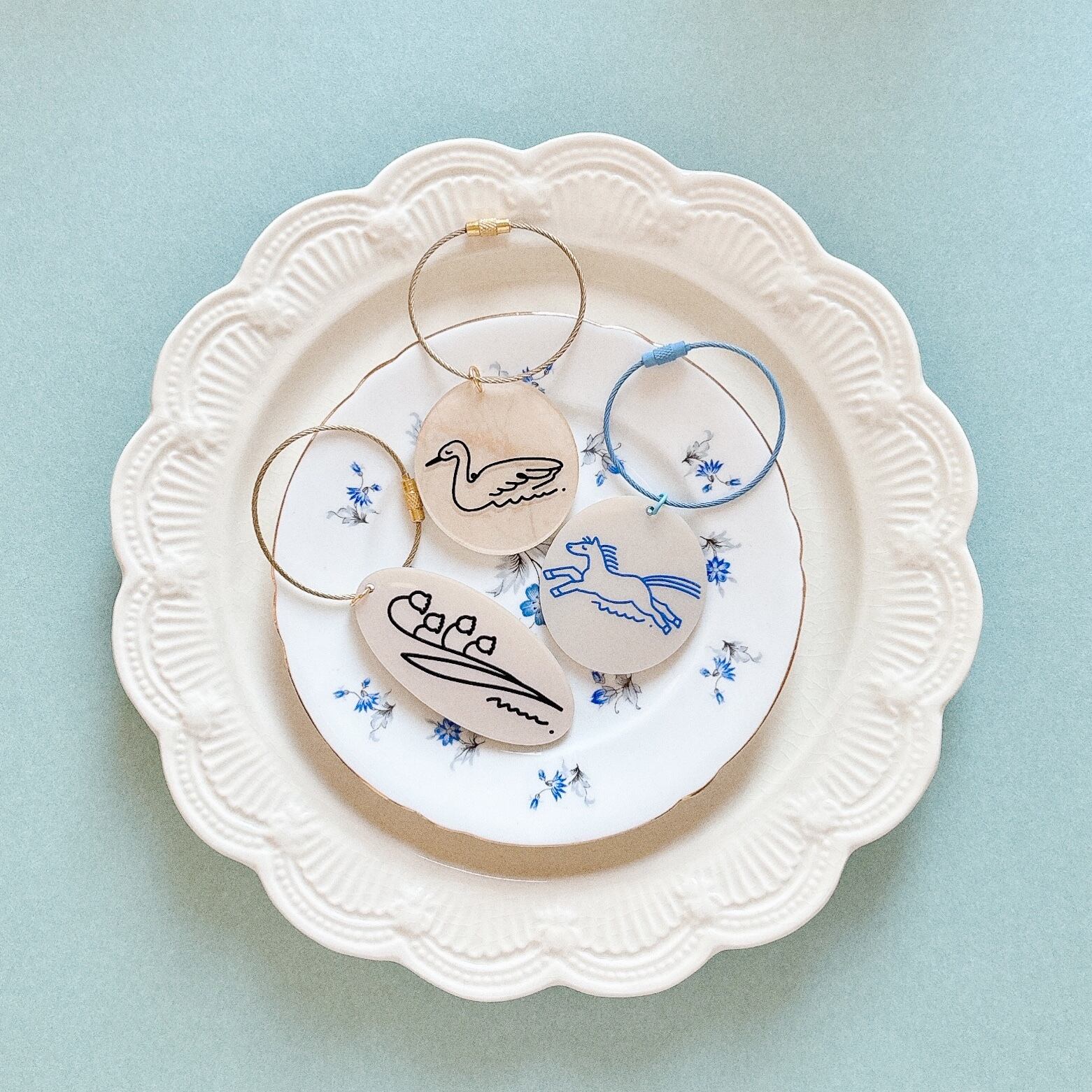 acryl keyring《cat》