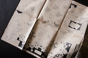 49s フランス LE JOURNAL DES BRODEUSES 手芸と刺繍 新聞d アンティーク