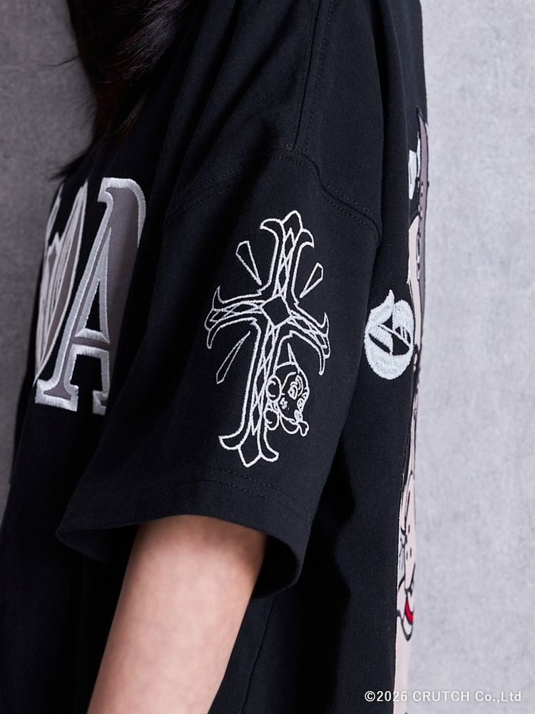 GYDA】GYDA×GALFY BACK LOGO BIG Tシャツ | MARKS by sourin