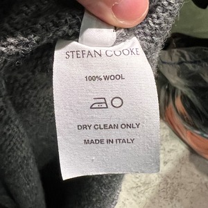 Stefan Cooke ステファンクック レイヤードカーディガン ニット SIZEM 