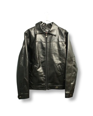 "EMPORIO ARMANI" Italian leather jacket