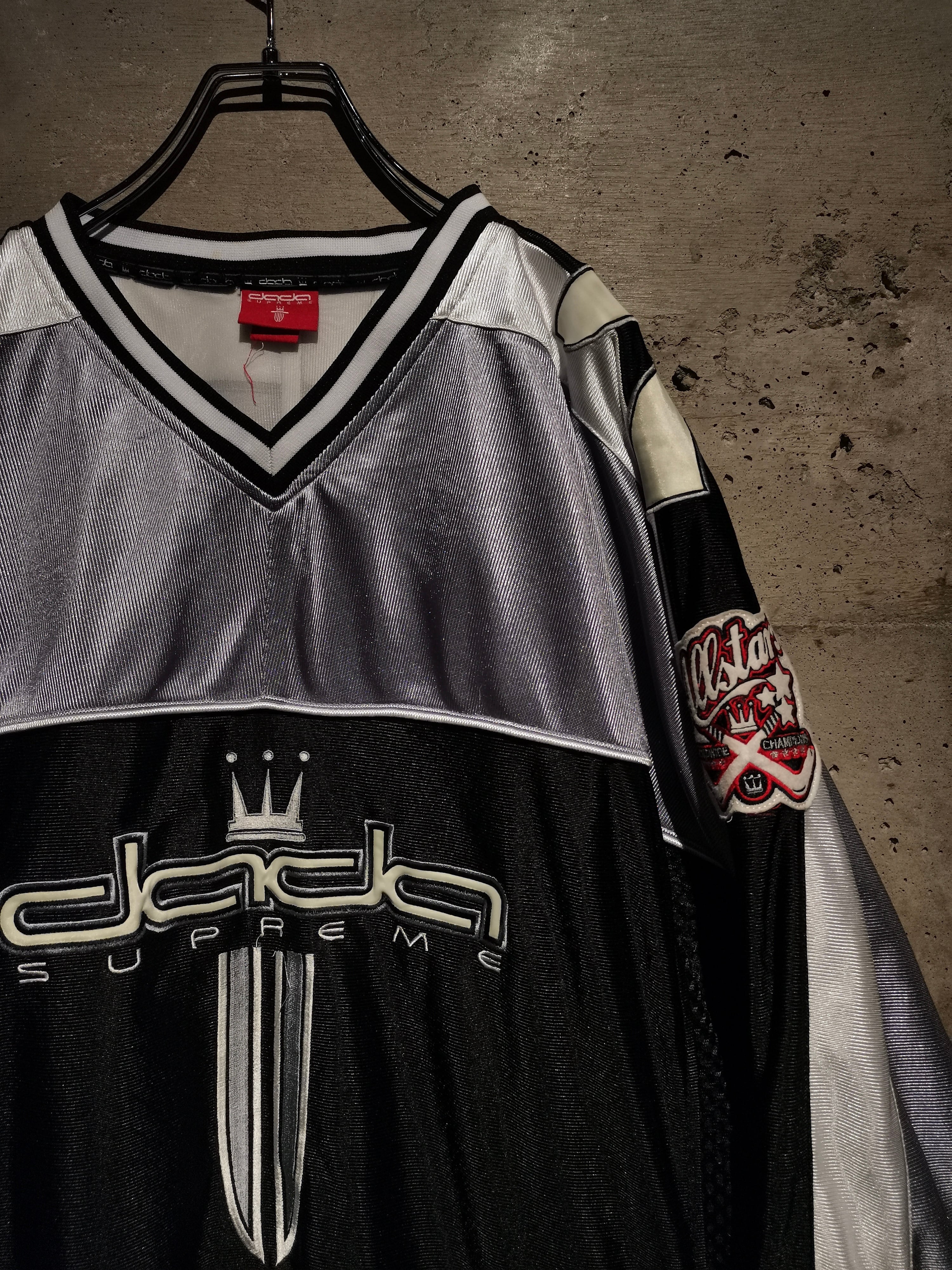 Caka】“dada SUPREME” Metallic Color Switched Vintage Loose Hockey