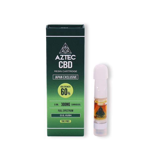 【FULL SPECTRUM】CBD60%+CBN5%+CBG3%+CBC6%  RESIN CARTRIDGE 0.5ml CBD300mg CBN25mg CBG15mg CBC30mg 〈O.G KUSH〉