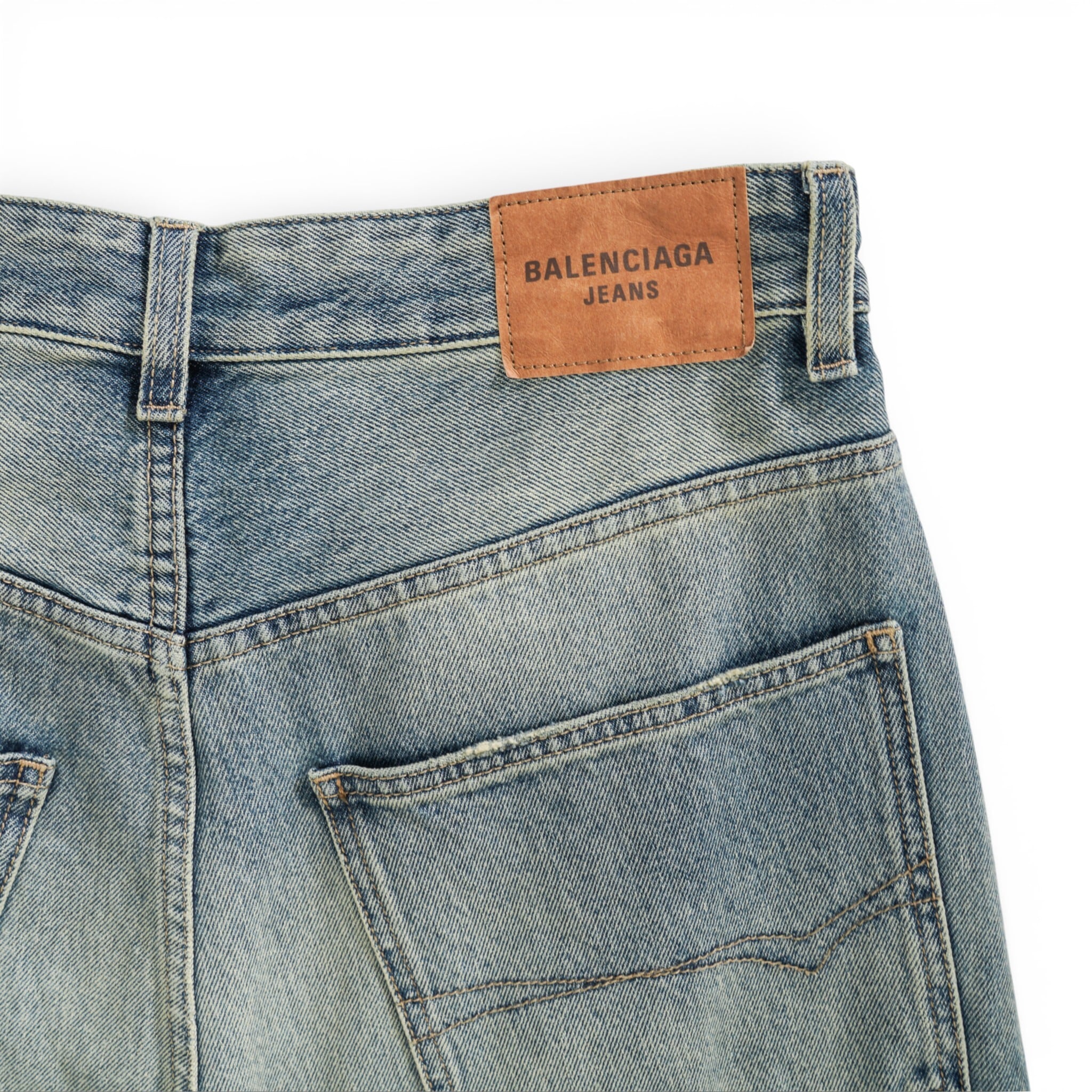 バレンシアガ balenciaga low croch denim 24 Crotch Jeans Balenciaga 