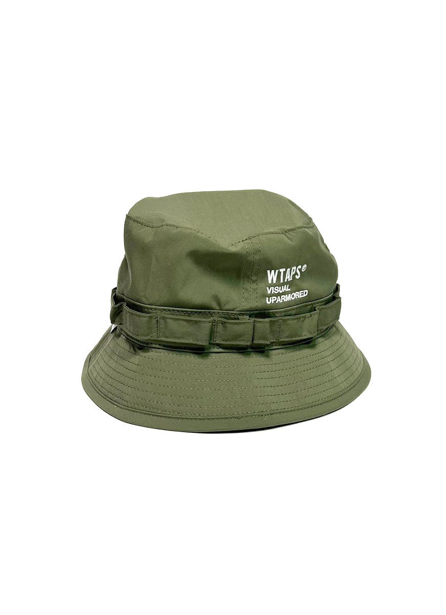 WTAPS JUNGLE 02 / HAT / POLY. WEATHER. FORTLESS Olive drab 【 完売