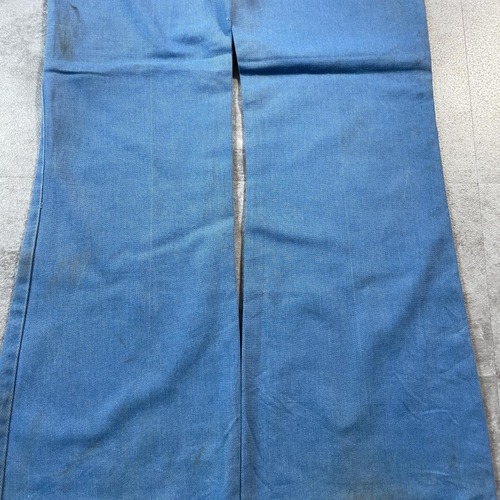70s 80s Dickies フレア チビタグ デニム USA製 詳細写真19