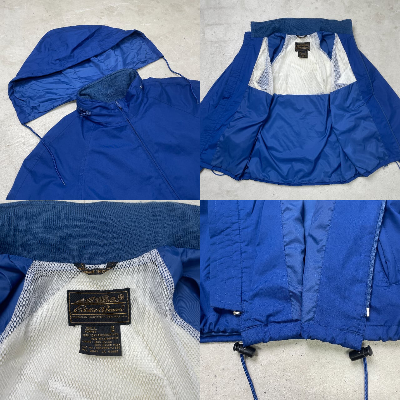 90年代 Eddie Bauer GORE-TEX エディーバウアー ゴアテックス 90年代 Eddie Bauer GORE-TEX エディーバウアー ゴアテックス