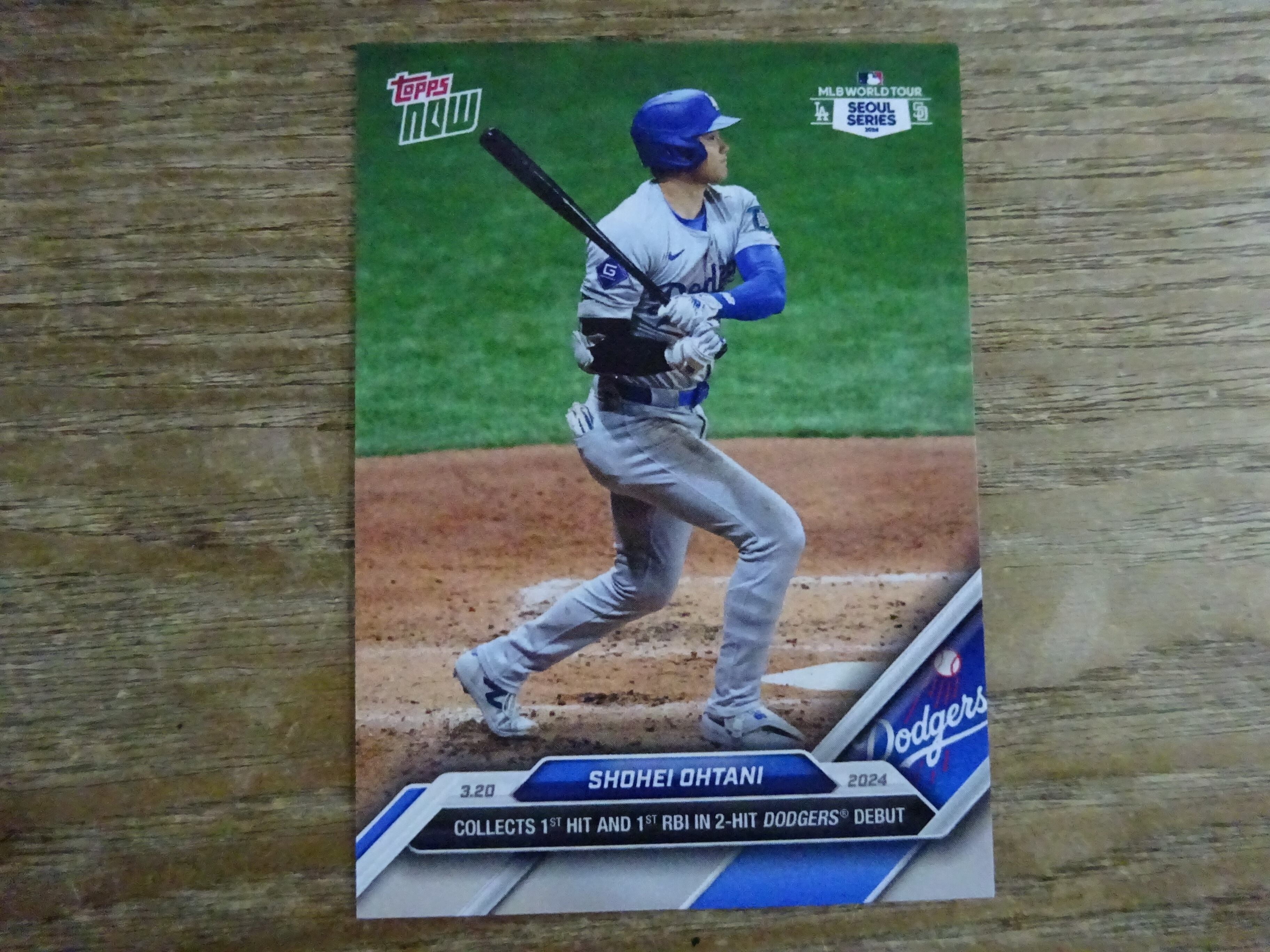 大谷翔平RTODボーナスカード】2024 topps NOW Road ぽ To 大谷翔平RTODボーナスカード】2024 topps NOW Road ぽ To
