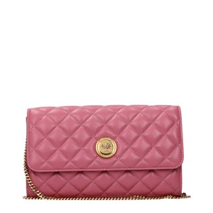 VERSACE ヴェルサーチ レディース クラッチバッグ レザー ピンク