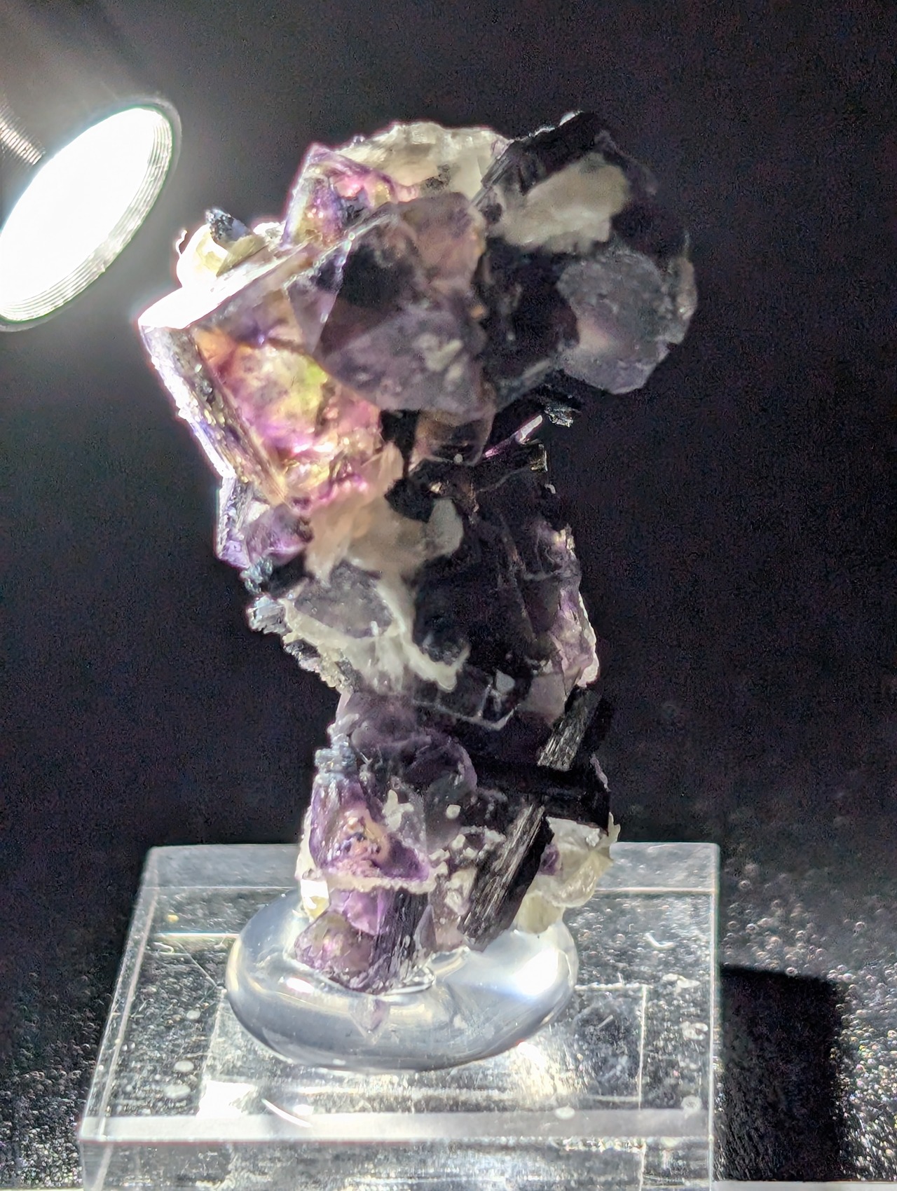 【luna様専用】フローライト/ショール /モスコバイト  Erongo Mountains, Karibib District, Namibia　 AR86001216