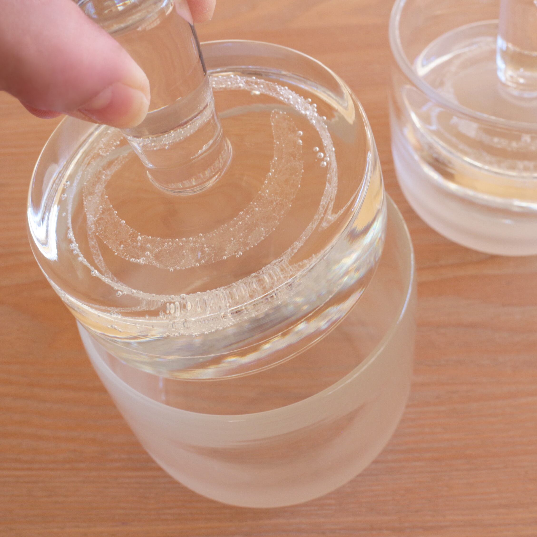 ガラス漬物鉢 〈 L 〉φ110 | リバーリトリート雅樂倶OnlineSHOP