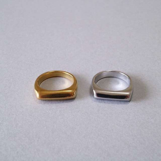 stainless square ring R034