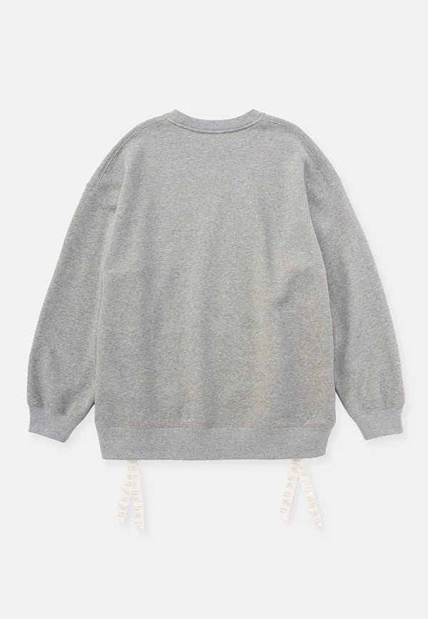 DIGAWEL) Side zip sweatshirt | apt335nyc