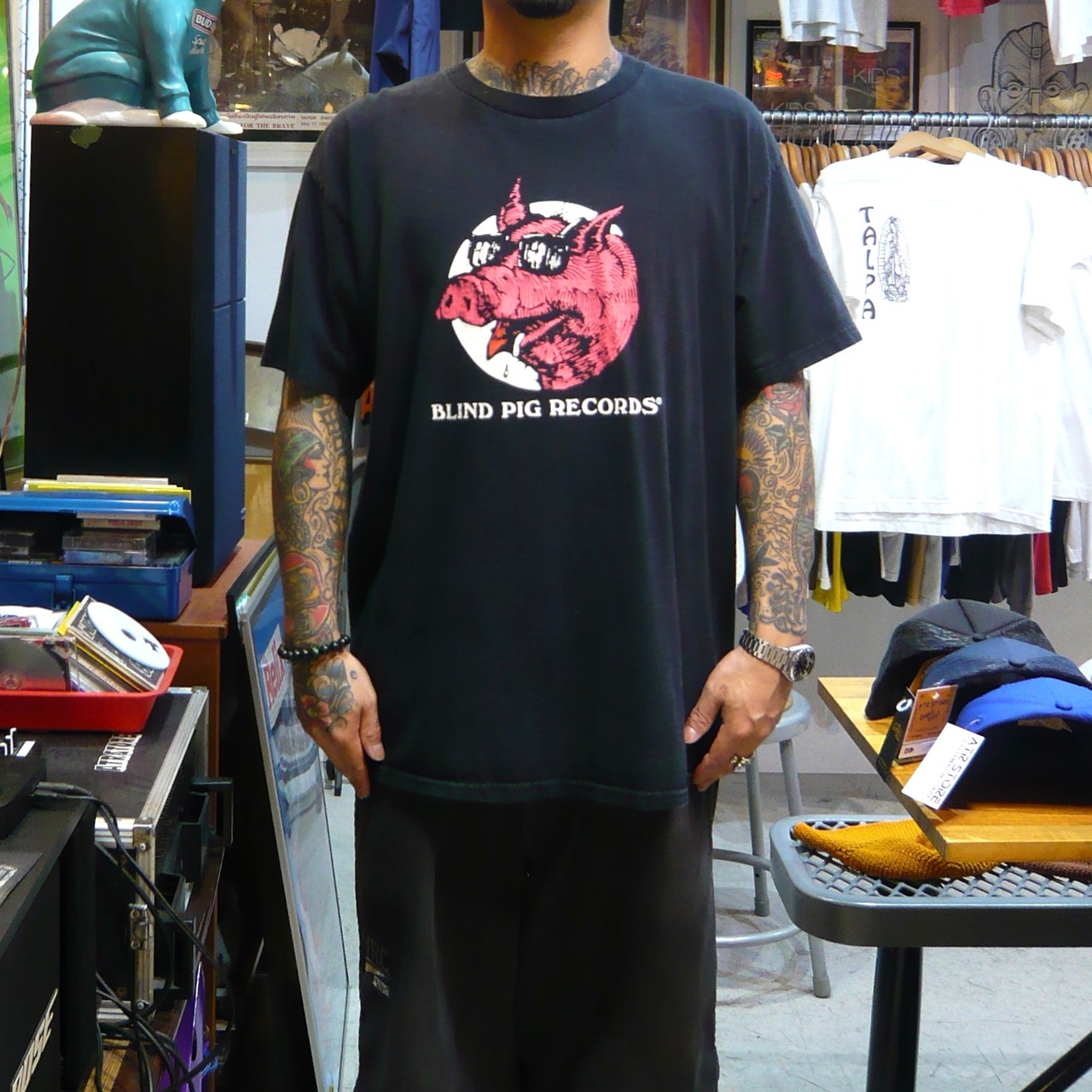 00s BLIND PIG RECORDS Tシャツ