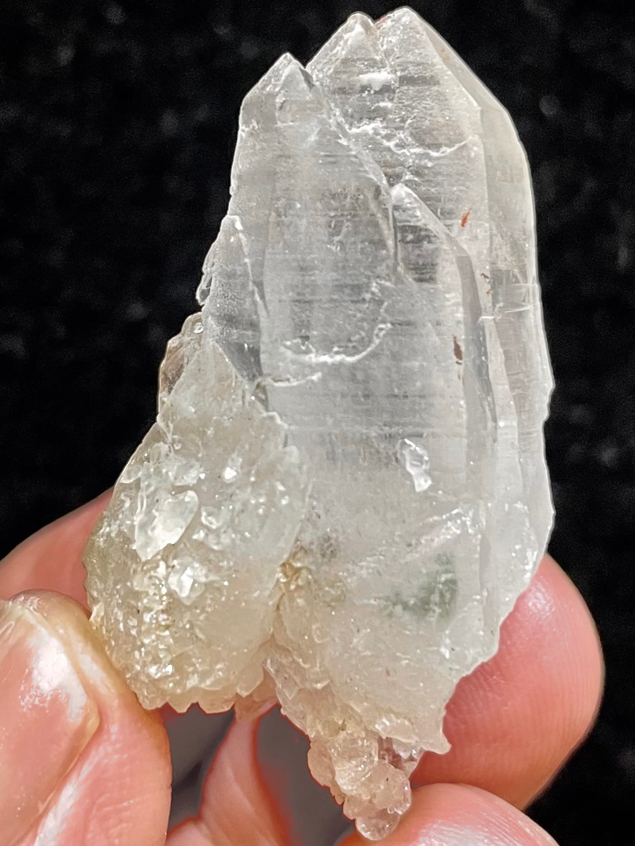 70) 新生「マニカラン・ヒマラヤ」クオーツ・クラスターDT