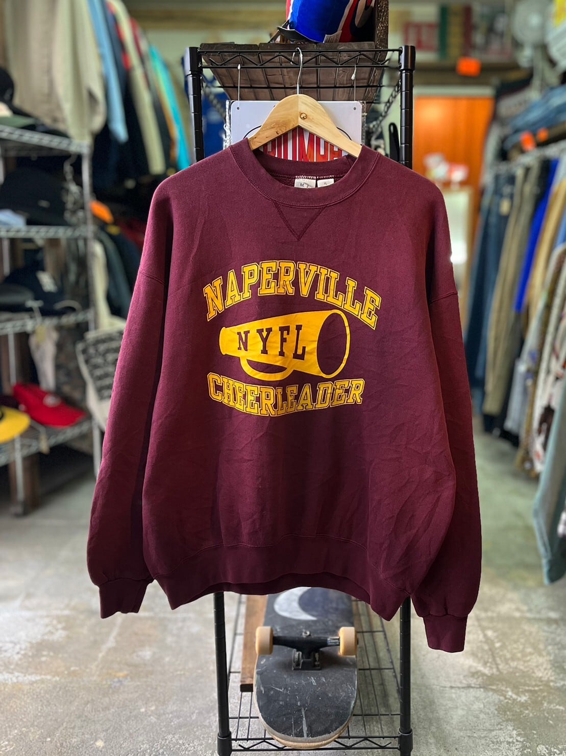 90s soffe USA製Y カレッジロゴスウェット