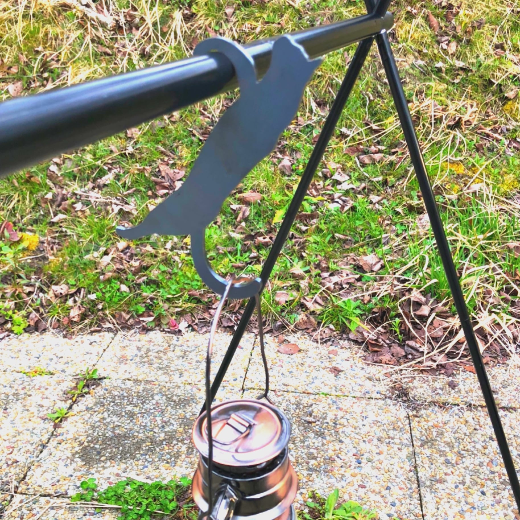 S字フック 1つ ネコ アウトドア インテリア フック やんちゃ猫 ネコ