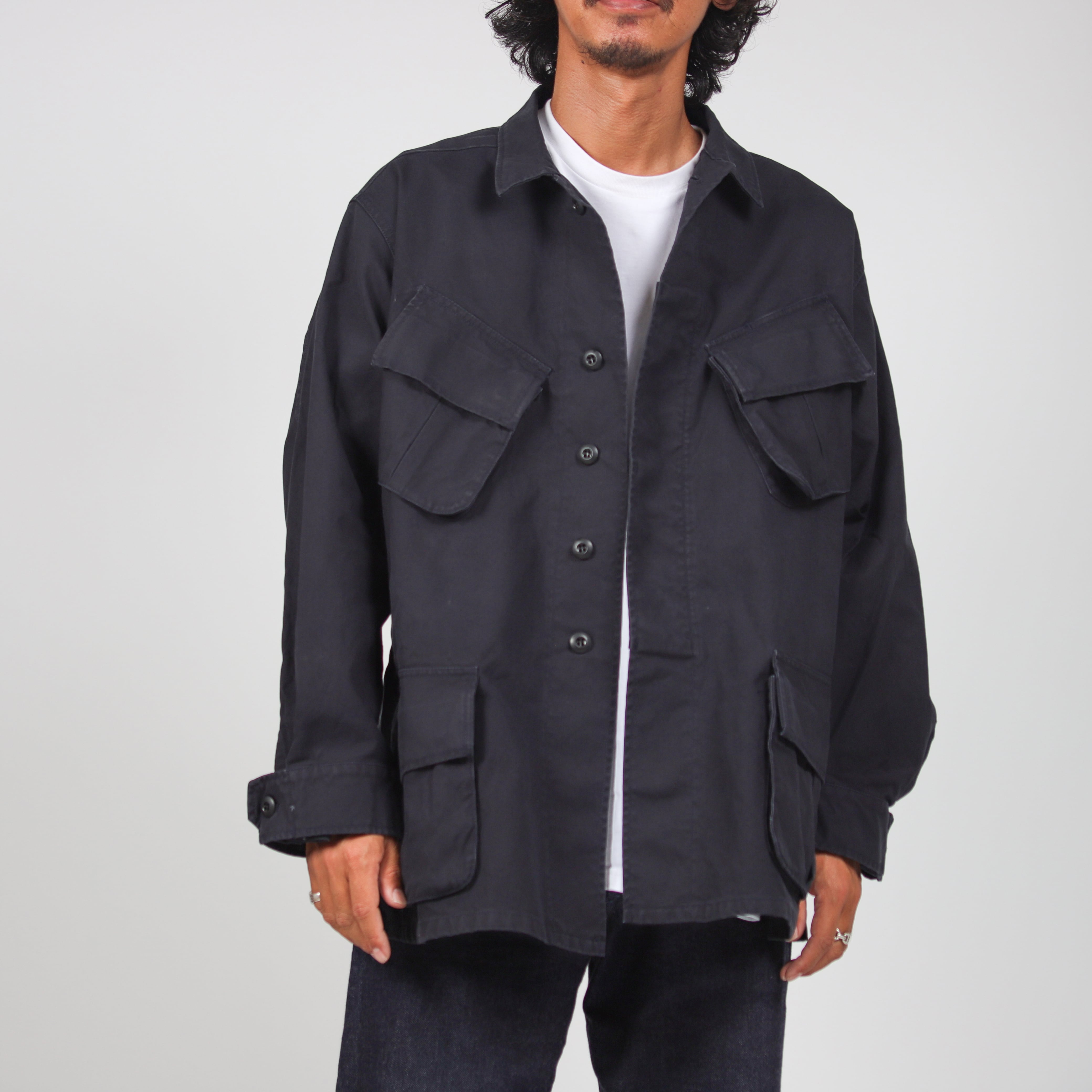 Jungle Fatigue Duck Jacket (black)Mサイズ