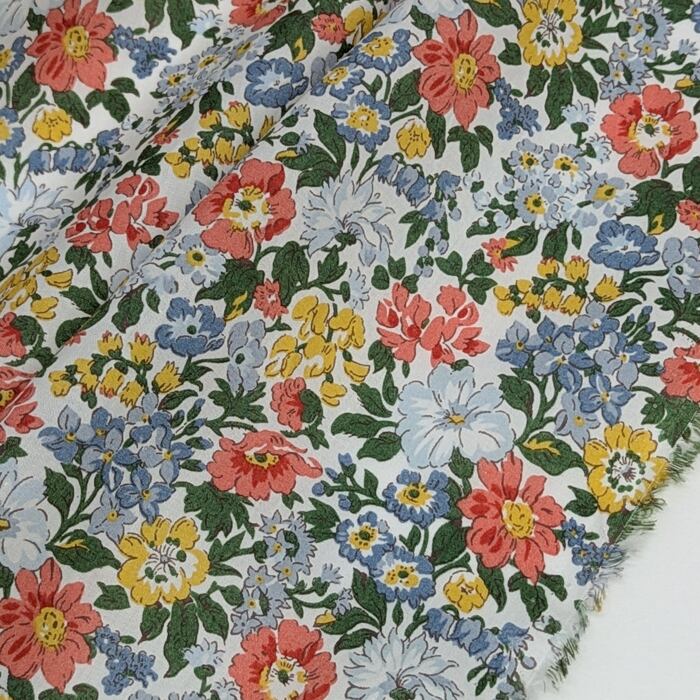 輸入 リバティ・ファブリックス イタリア製 タナローン Honeydew ハニーデュー 約130×50cm