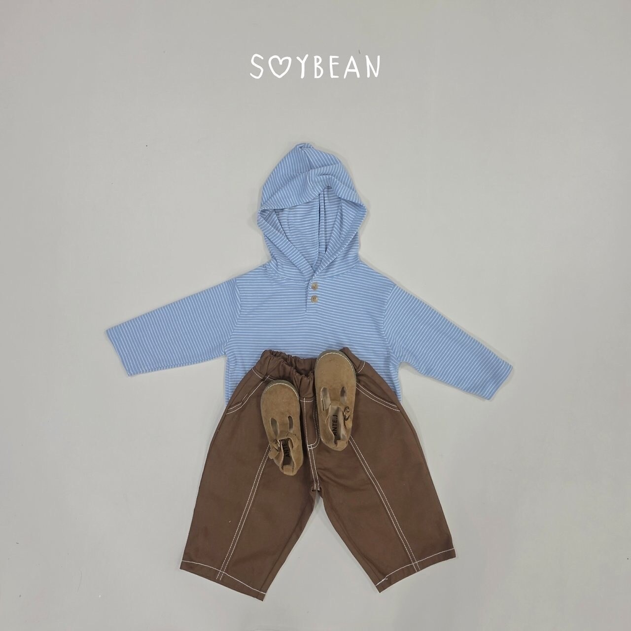 韓国子供服 / 26Autumn / soybean / カラー バベルパンツ / キッズ服 / ジュニア服 / 秋服 *XS~JM*