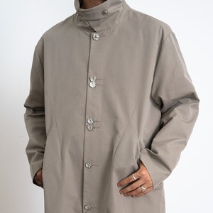 デザインシックボタン薄手コート　954