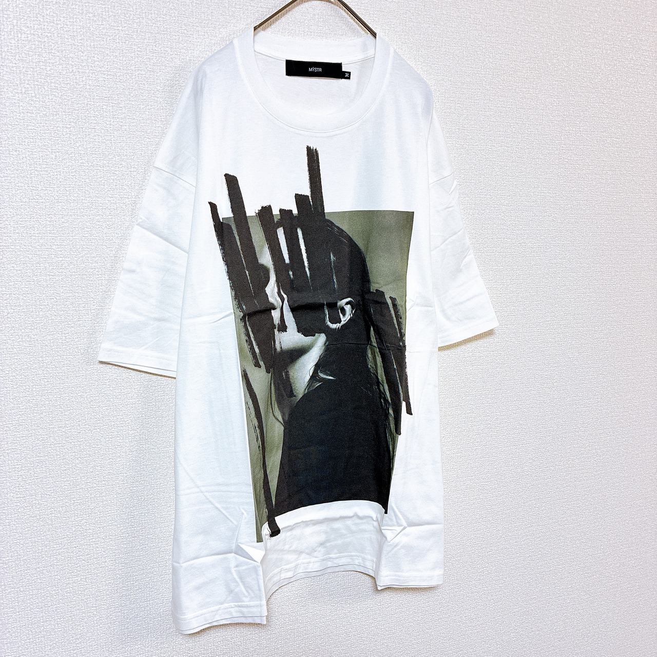 未開封 新品 MYSTR オーバーサイズTシャツ メンズM表記 綿100％ | bell2024