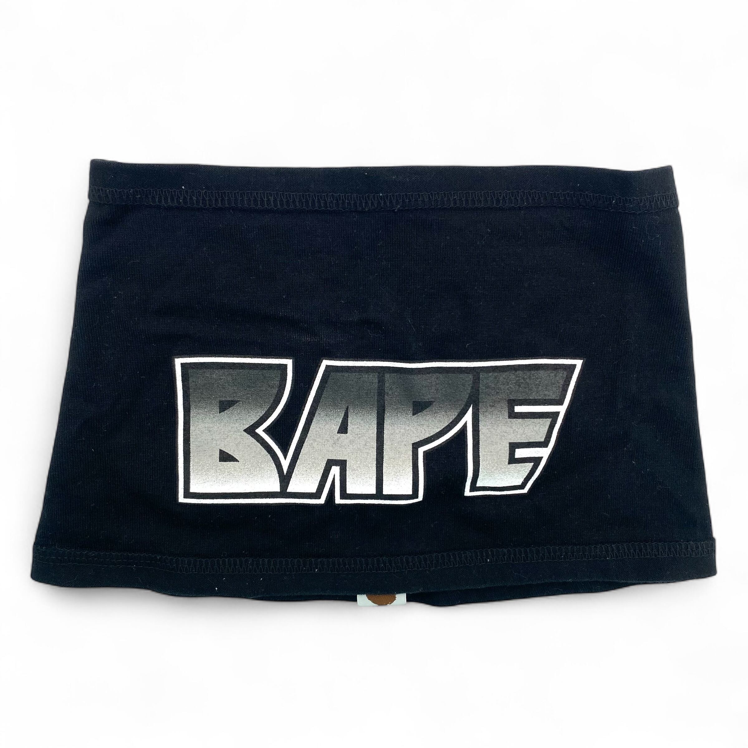 Vintage A Bathing ape Bape Hair Band Black