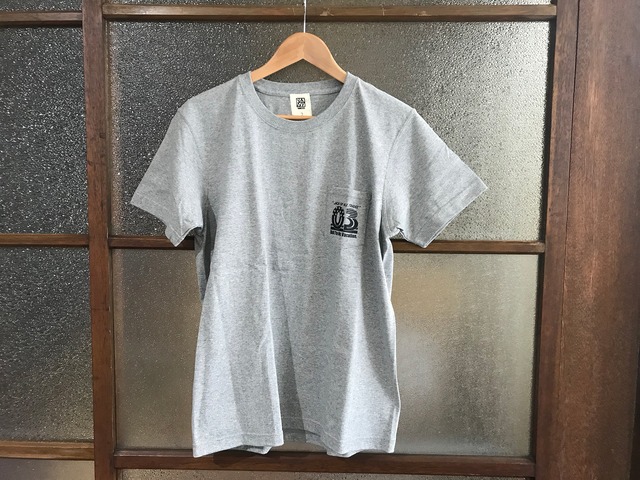 万屋MARU "03" SUPER HEAVY WEIGHT TEE (HEATHER GREY/BLACK)