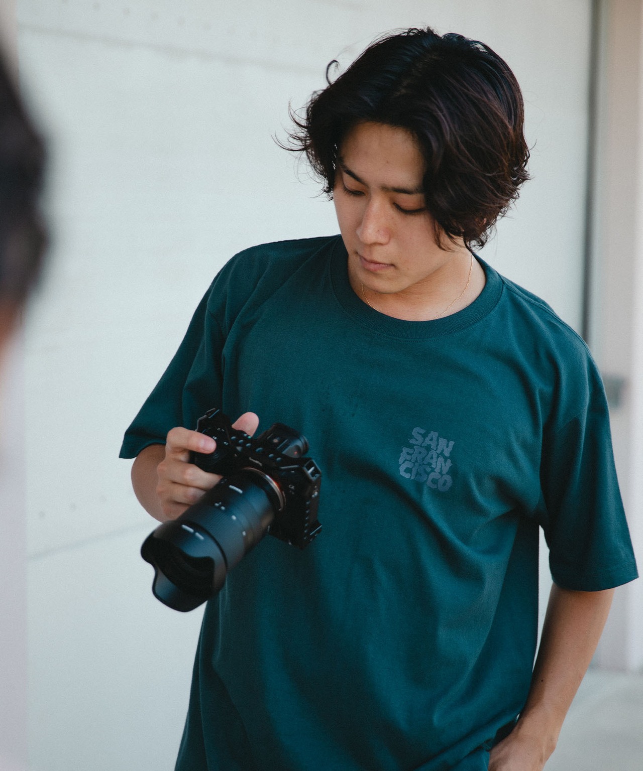 【#Re:room】SAN FRANCISCO ILLUST PRINT T-shirts［REC704］