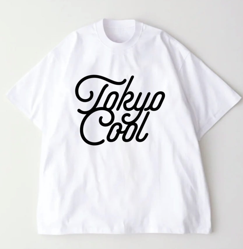 TOKYO COOL】Tシャツ（白地×黒文字） | grapecompany