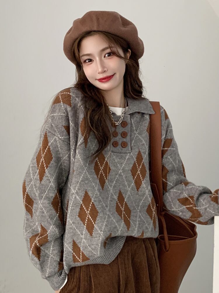 セーター ウィンタールーズスタンダードスタイル レトロ 冬物 スーパーモール86828617242