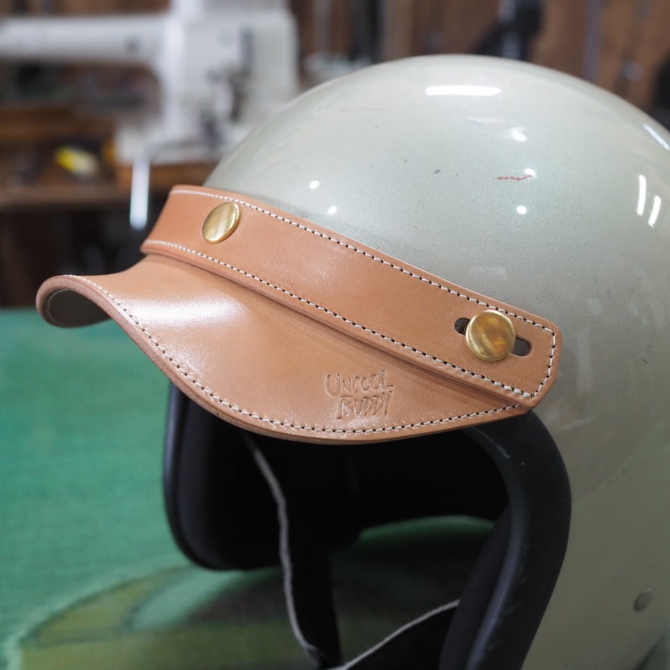 ヘルメットバイザー ダックショートバイザー 前上がりストリート