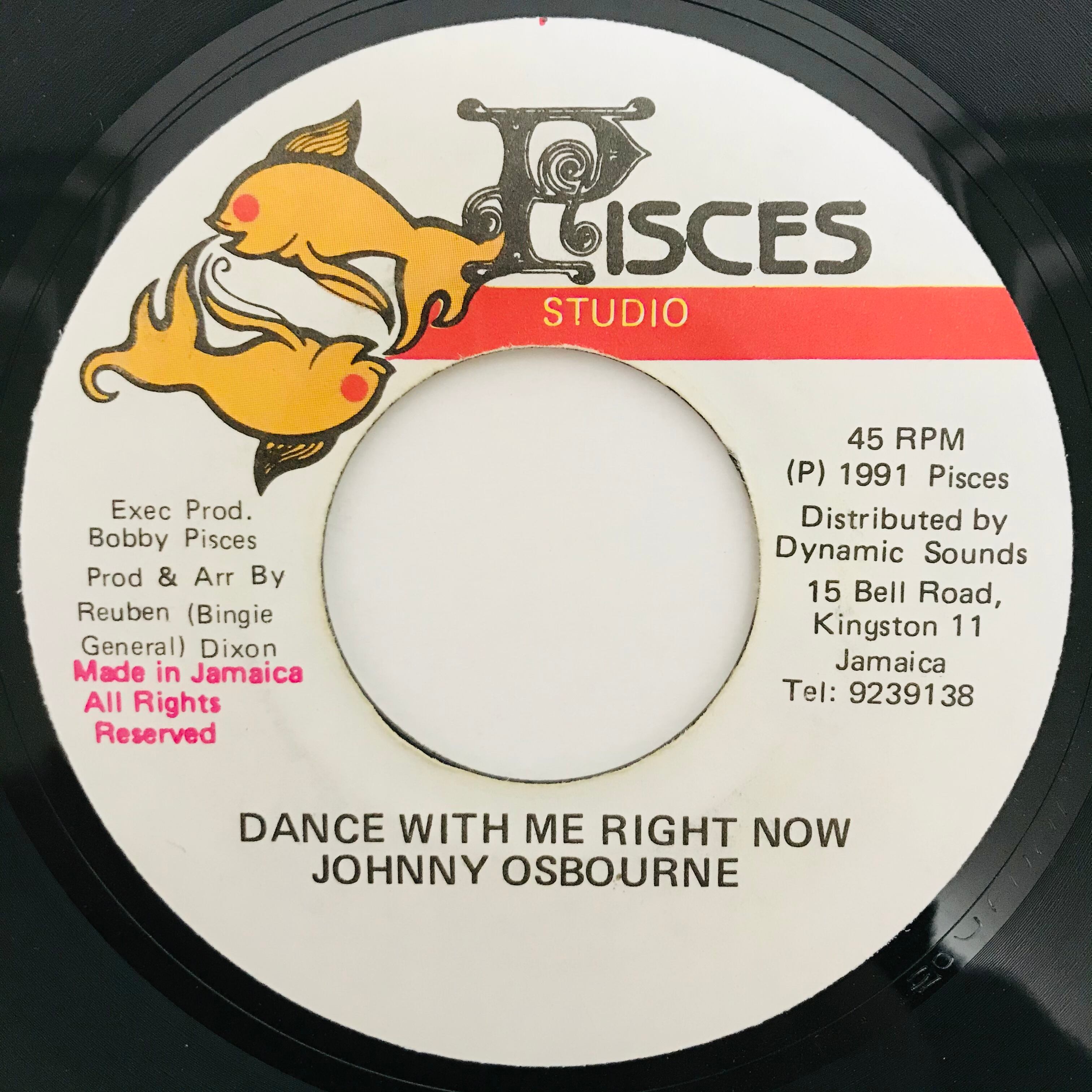 Johnny Osbourne - Dance With Me Right Now【7-11018】