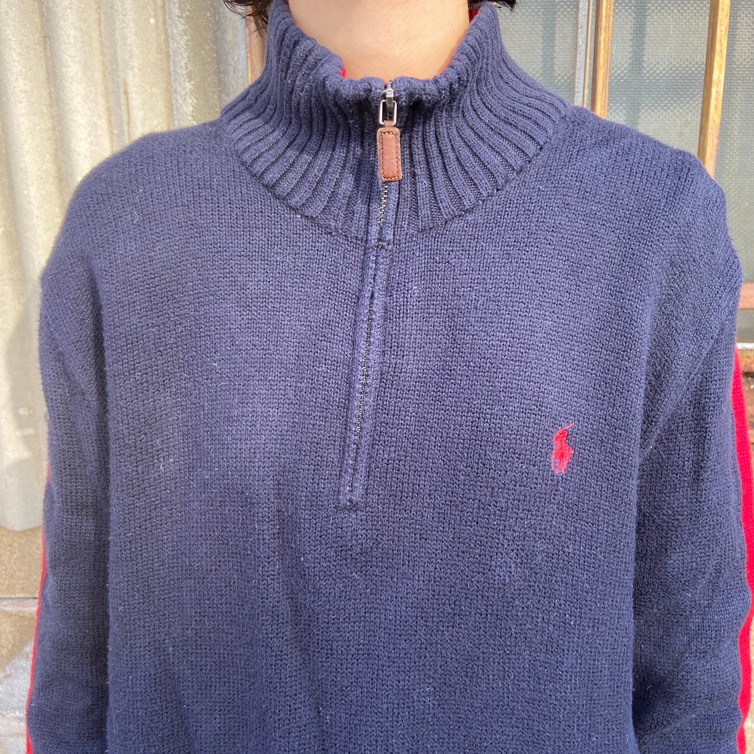 Polo by Ralph Lauren ポロバイラルフローレン ハーフジップ ニット
