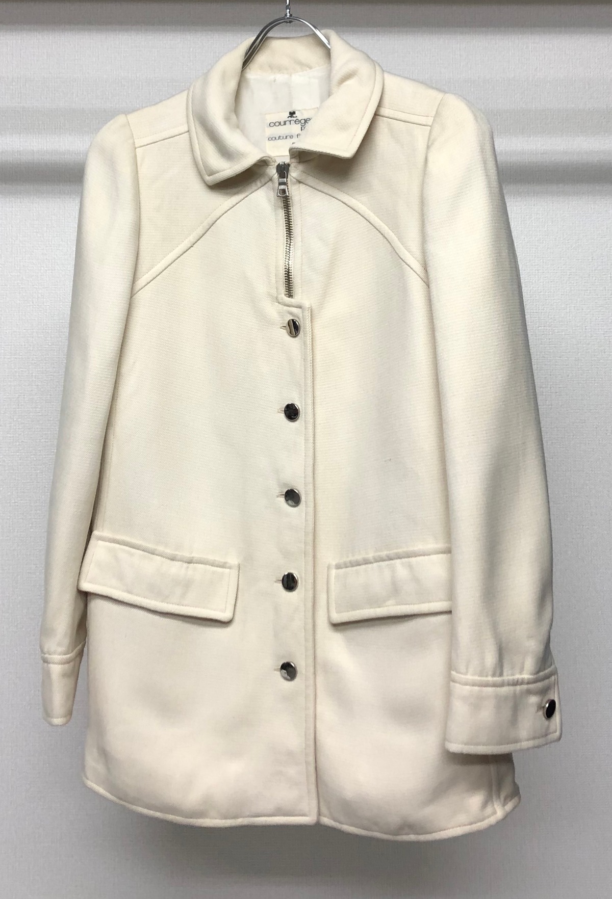 1960s COURREGES COUTURE FUTURE TAILORED JACKET | ZSC