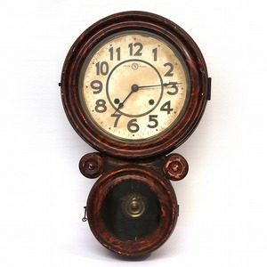 精工舎・TRADE(S)MARK・アンティーク・ぜんまい式・柱時計・No.190523-64・梱包サイズ140