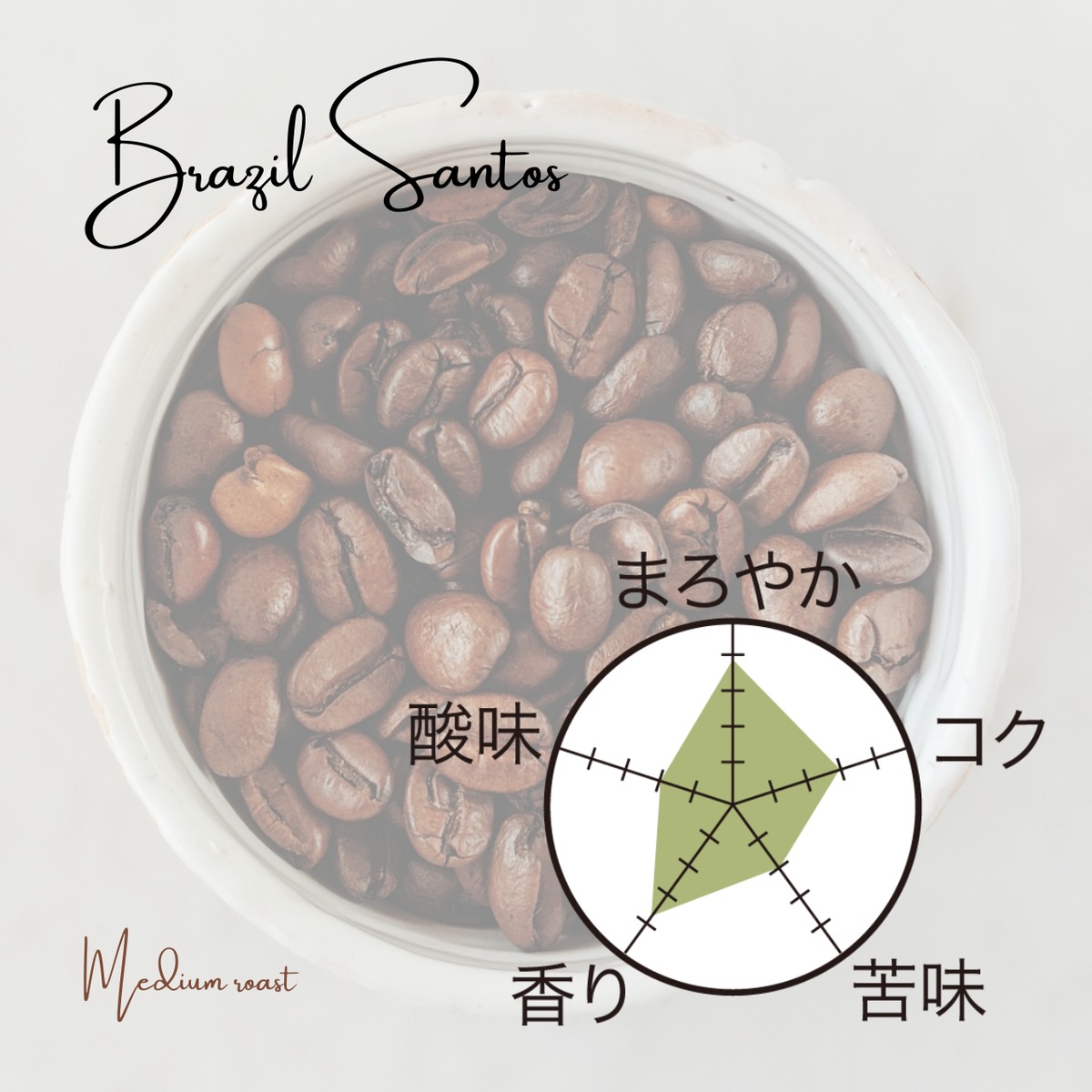 ブラジルトミオフクダ スペシャルティ(中煎り) 100g | Cafe 季庵
