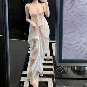 v neck holiday dress　2506282
