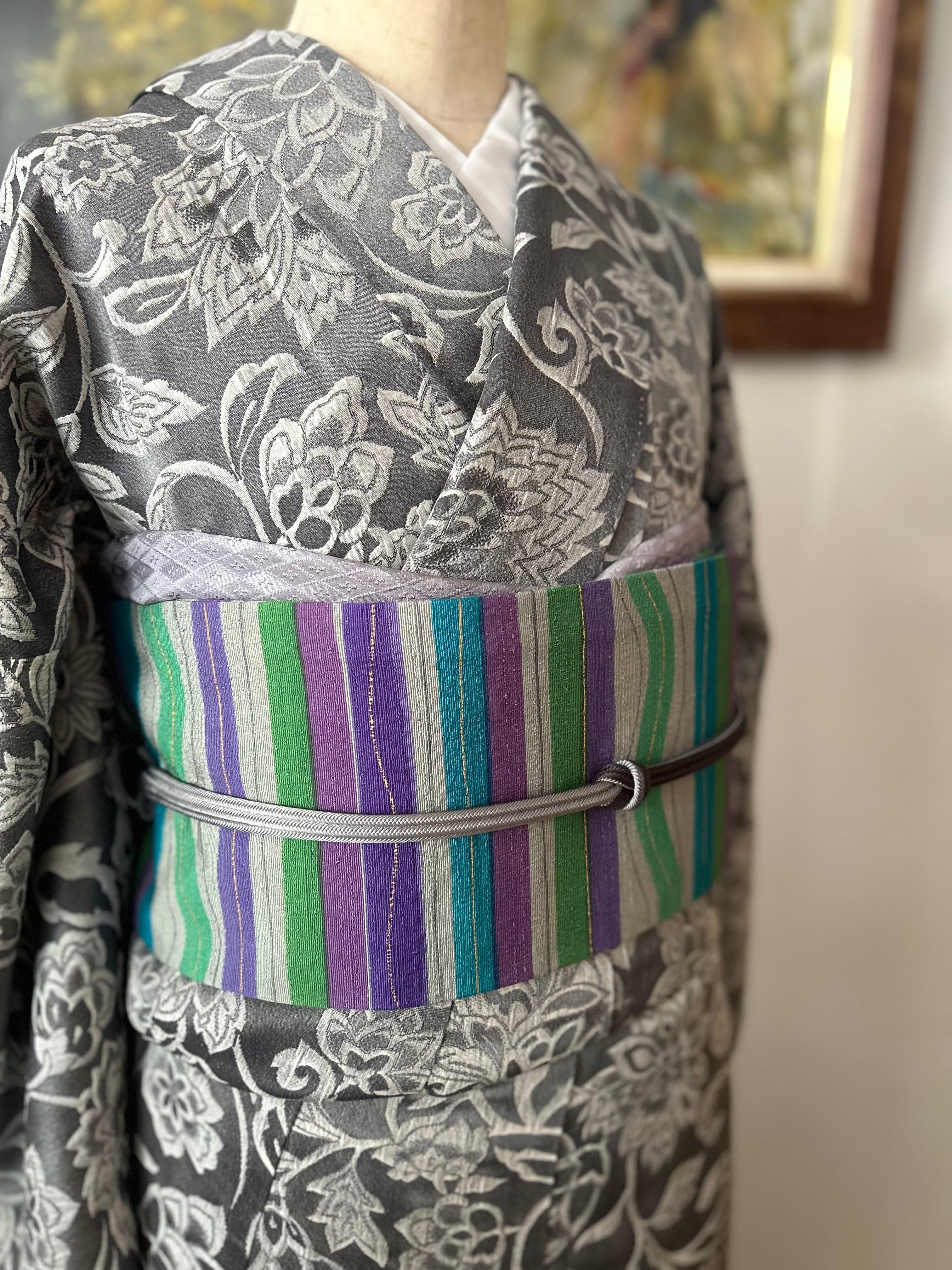 染め紬名古屋帯 2050-01400 | キモノnao