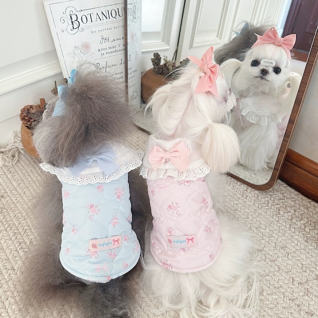 sweet blossom quilt coat