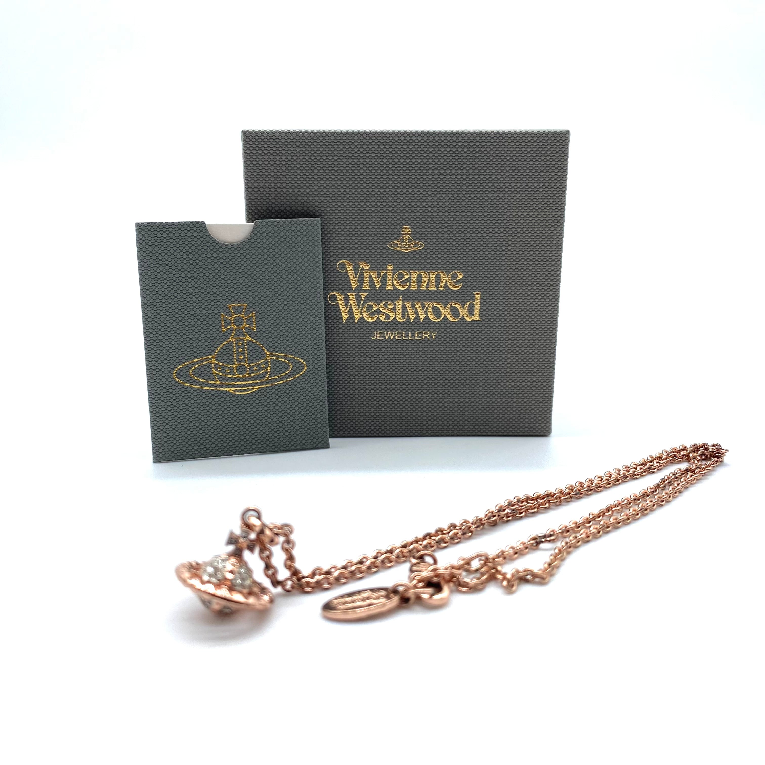 Vivienne Westwood PETITE ORB Neckless Rose Gold / ヴィヴィアン