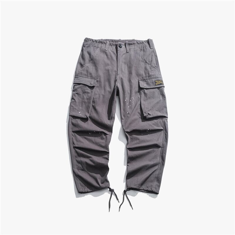 洋服ロードヴィンテージ秋eseレトロルーズカーゴオーバーオールメンズストリートファッションブランドスプラッシュインクカジュアルストレートレッグパンツ-アリババ オータム 秋物 ビンテージ hip6-161130528767316
