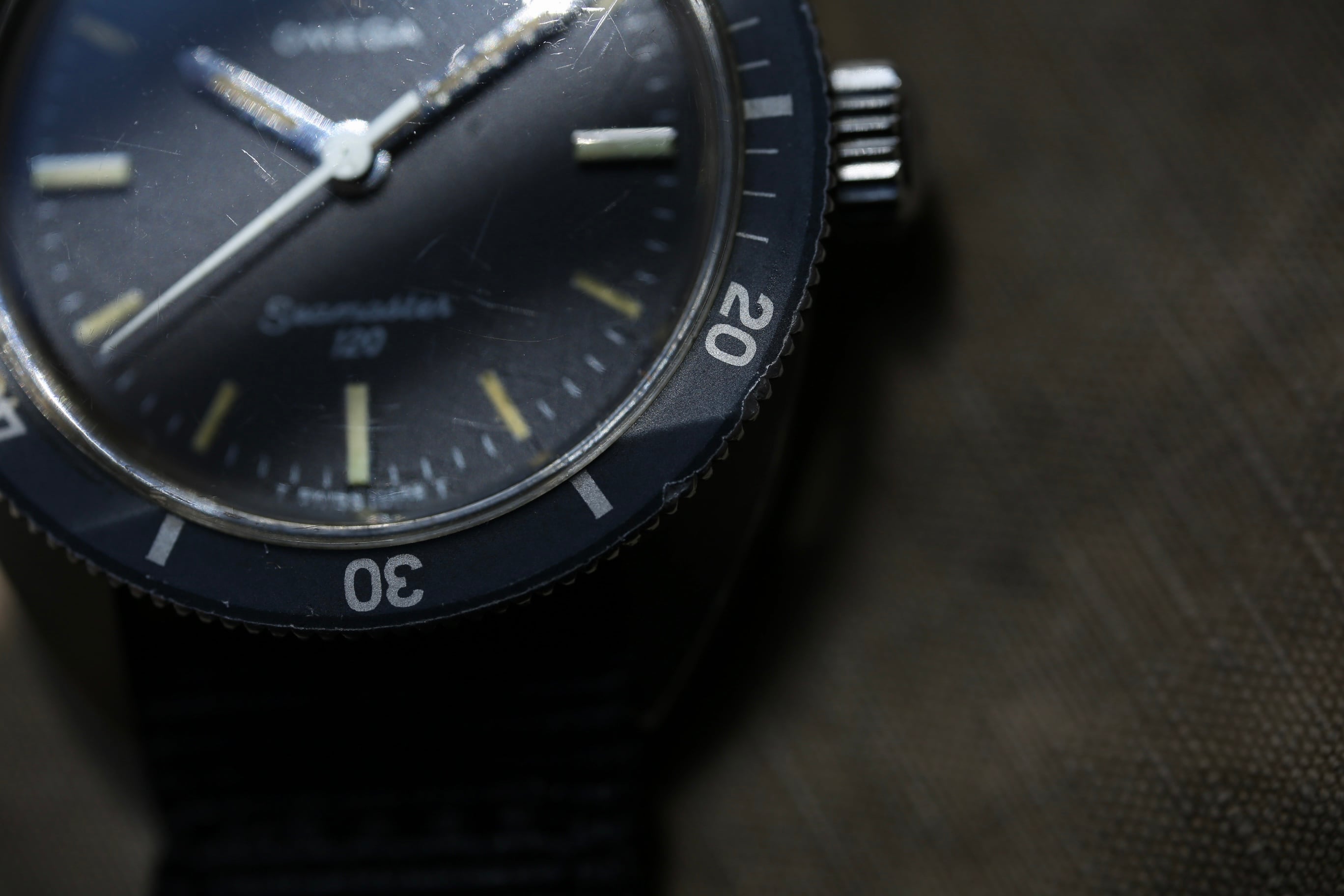 OMEGA】 1966年製 オメガ シーマスター120 ボーイズ ブラック