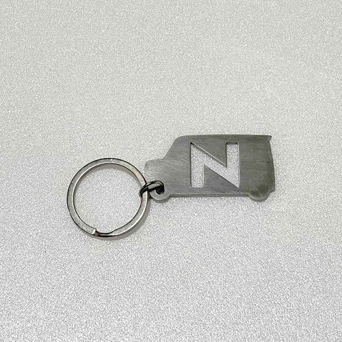 【アウトレット】ホンダ N-BOXカスタム JF1系 ステンレス製 キーホルダー