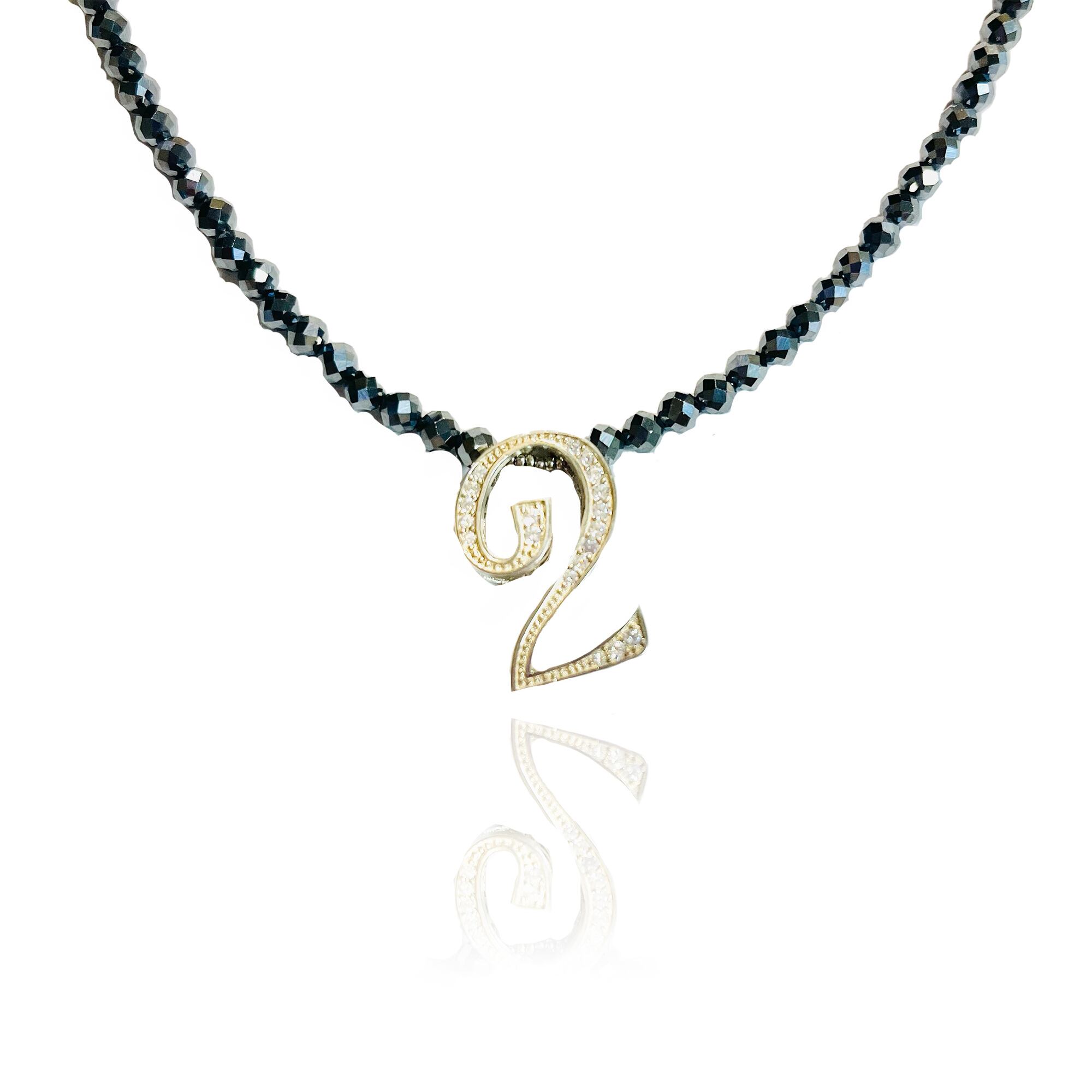 kテラヘルツおまとめ テラヘルツナンバー「2」ネックレス | StoneJewelry