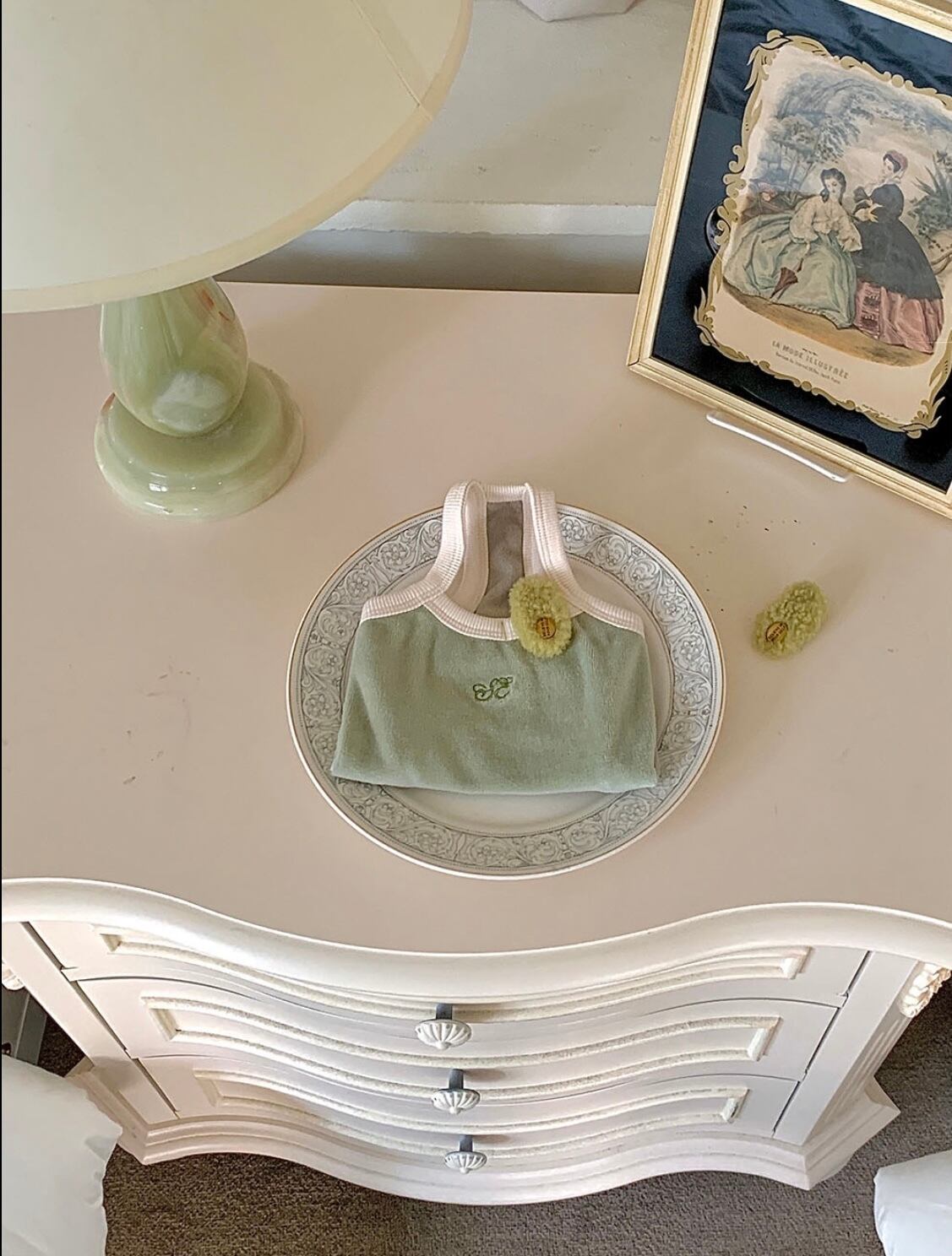 【seenii】senne top (olive)