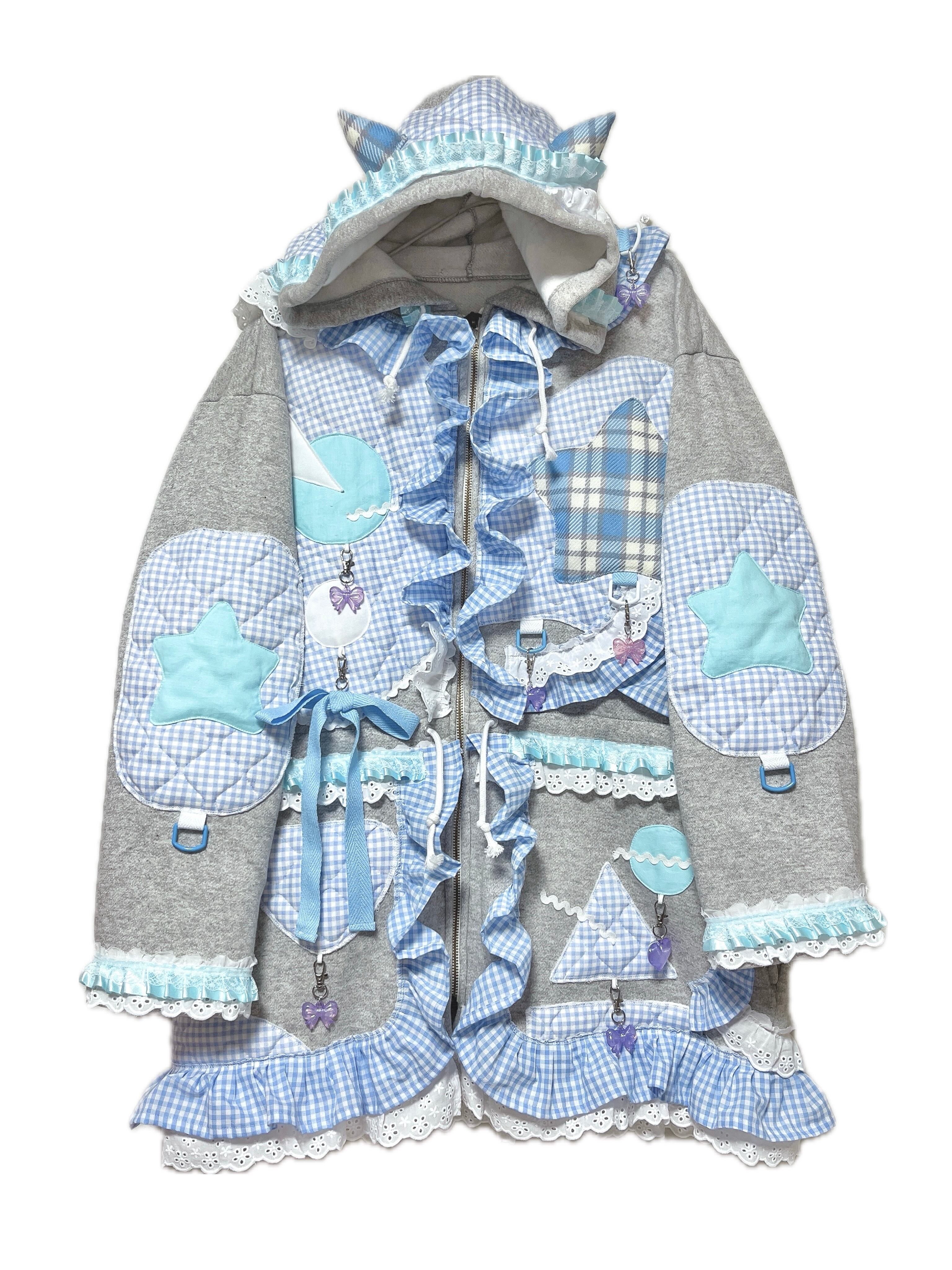 絶滅危惧種　ぜつきぐ　げきおこジャージ　ツノ　ジャージ　トラックジャケット zetsukigu