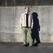 tangenet(タンジェネット)スエードレザージャケットstyle