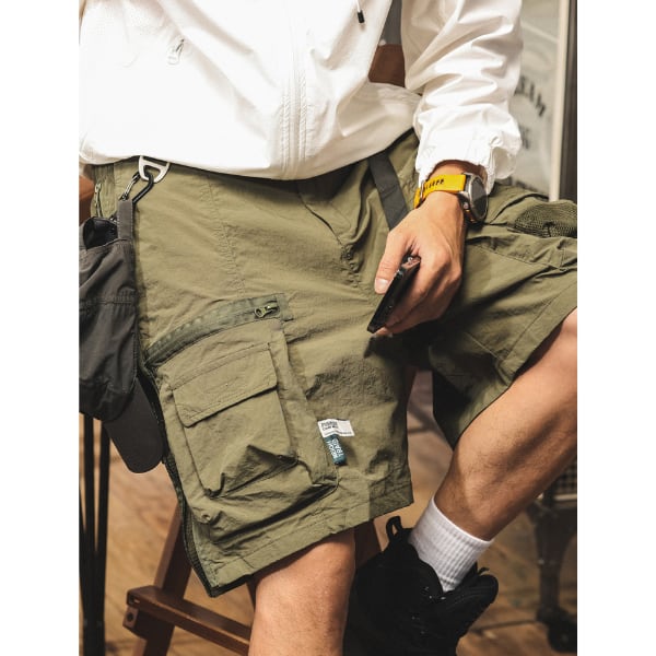 Mulch pocket design short pants P1036
